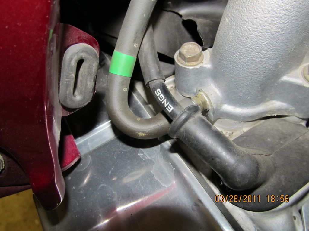 Loose vacuum hose Steve Saunders Goldwing Forums